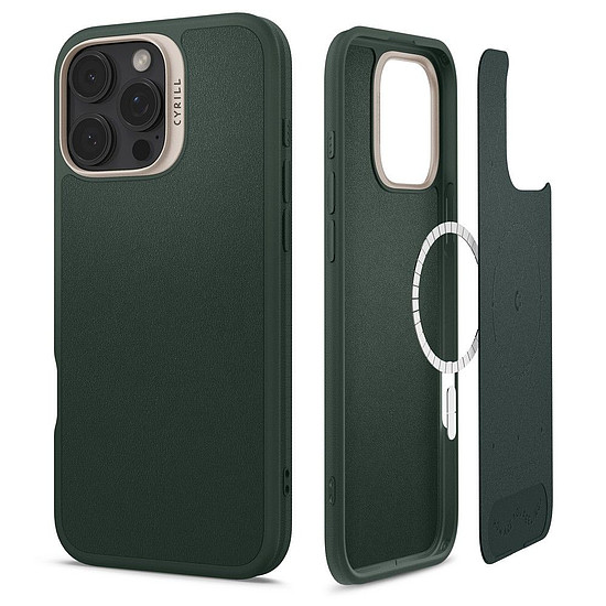 Spigen Cyrill Kajuk MagSafe iPhone 16 Pro Max tok - zöld