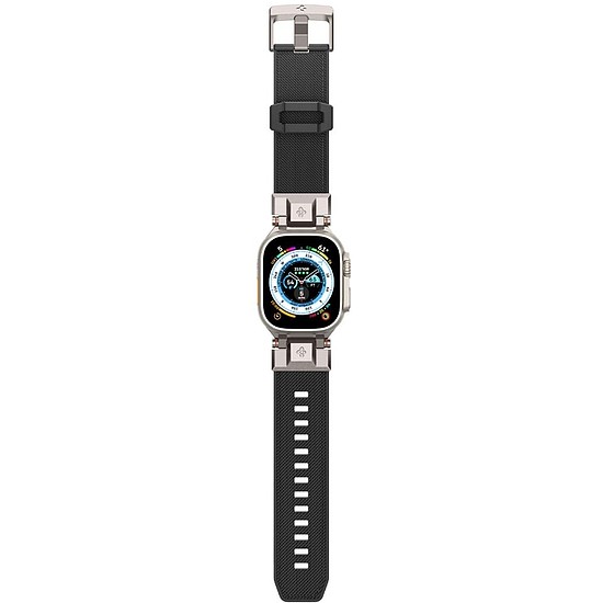 Spigen Durapro páncélszíj Apple Watchhoz 4/5/6/7/8/9/SE/ Ultra (42/44/45/49 mm) - fekete