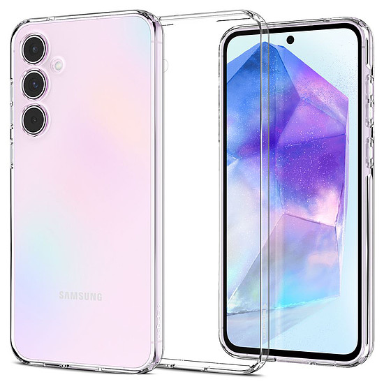 Spigen - folyadékkristály - Samsung Galaxy A55 5G - átlátszó (KF2320695)