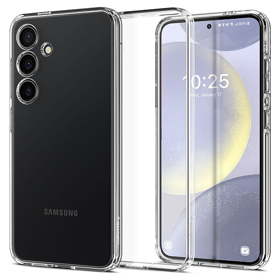 Spigen - folyadékkristály - Samsung Galaxy S24 Plus - átlátszó (KF2318918)