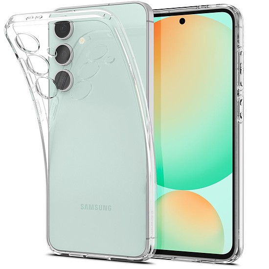 Spigen folyadékkristály tok Samsung Galaxy S24 FE Crystal telefonhoz - átlátszó