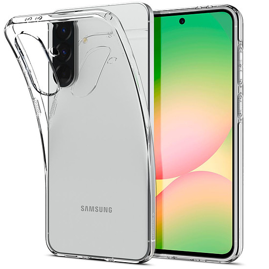 Spigen folyadékkristályos tok Samsung Galaxy A56 5G-hez - átlátszó