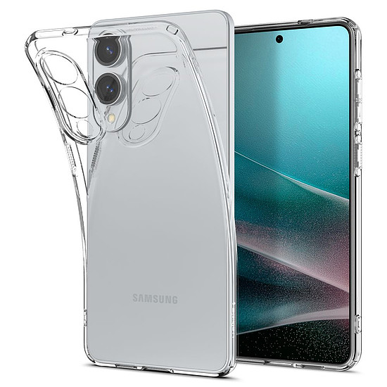 Spigen folyadékkristályos tok Samsung Galaxy S25 Edge-hez - átlátszó