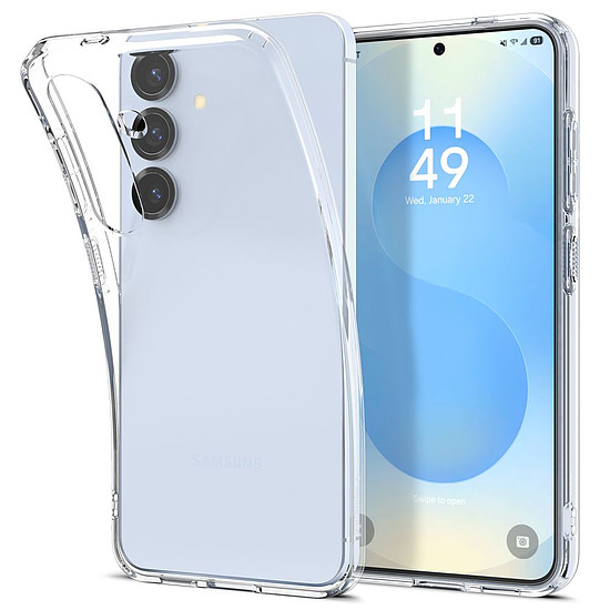 Spigen folyadékkristályos tok Samsung Galaxy S25-höz - átlátszó (186202)