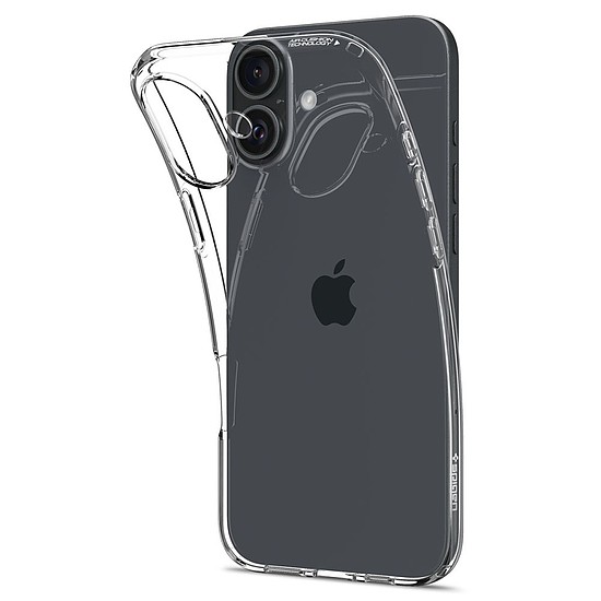 Spigen - Folyékony kristály - iPhone 16 Plus - Kristálytiszta (KF2338539)
