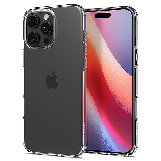 Spigen - Folyékony kristály - iPhone 16 Pro Max - Kristálytiszta (KF2338533)