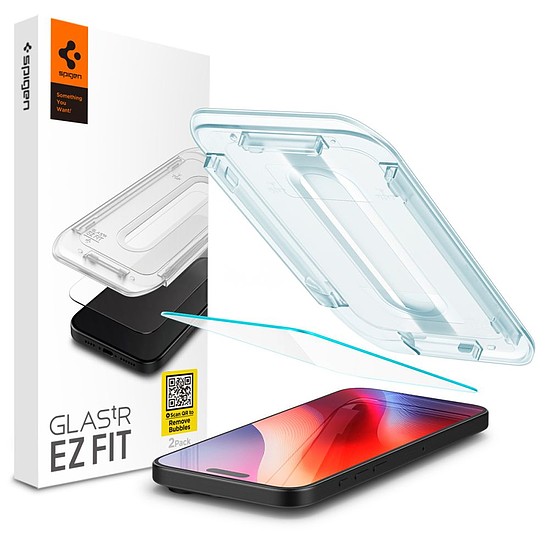 Spigen - Glas.tR EZ-FIT - iPhone 16 Pro - Átlátszó (KF2338627)