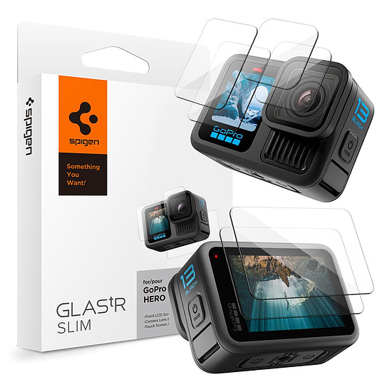 Spigen Glas.tR vékony edzett üveg GoPro Hero 13 kamerához