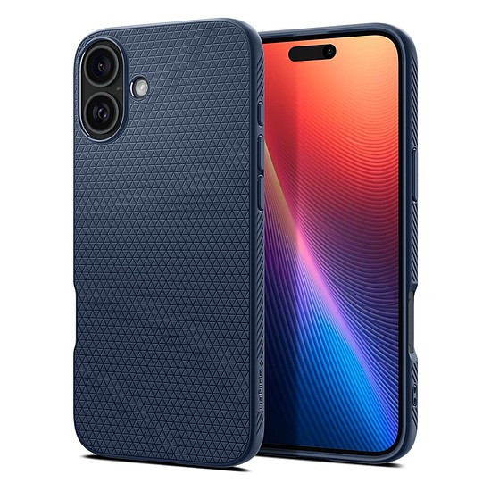 Spigen - Liquid Air - iPhone 16 - Navy Blue (KF2338618)