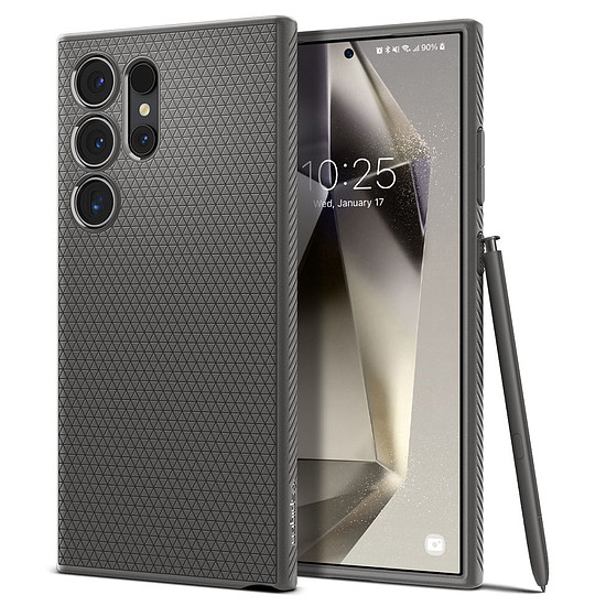 Spigen - Liquid Air - Samsung Galaxy S24 Ultra - gránitszürke (KF2318826)