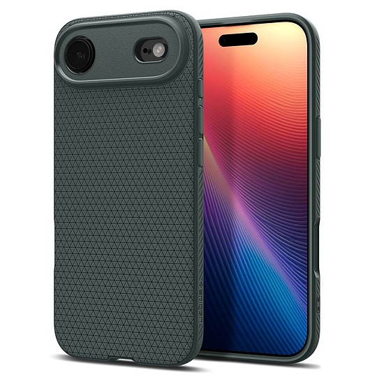 Spigen Liquid Air tok iPhone 17 Airhez - zöld