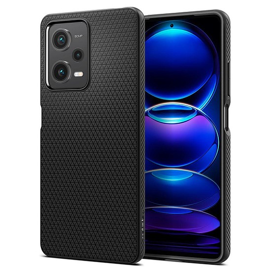 Spigen LIQUID AIR XIAOMI REDMI NOTE 12 PRO 5G / POCO X5 PRO 5G MATTE FEKETE