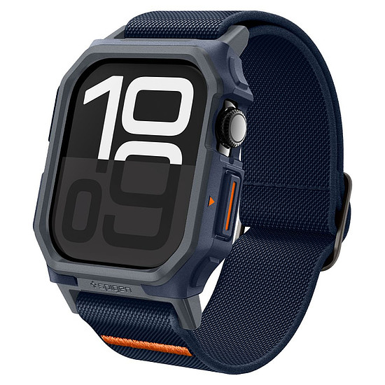 Spigen Lite Fit "Pro" szíj Apple Watch 10 46mm-hez - sötétkék