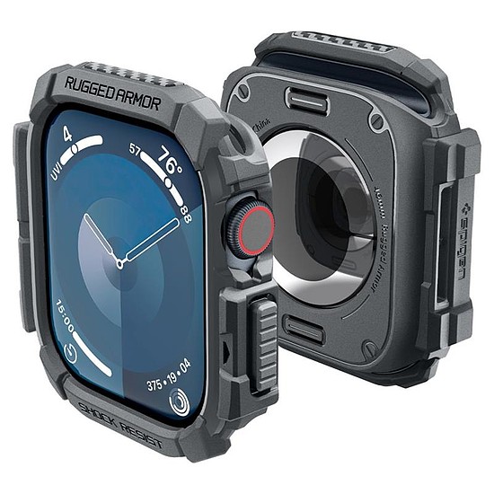 Spigen Rugged Armor - Apple Watch 10 tok 46 mm sötétszürke (ACS08598)
