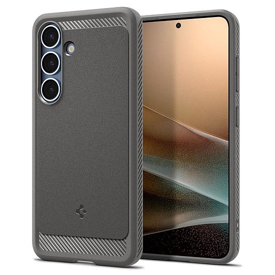 Spigen Rugged Armor MagSafe - Samsung Galaxy S25 tok márványszürke (ACS08999)