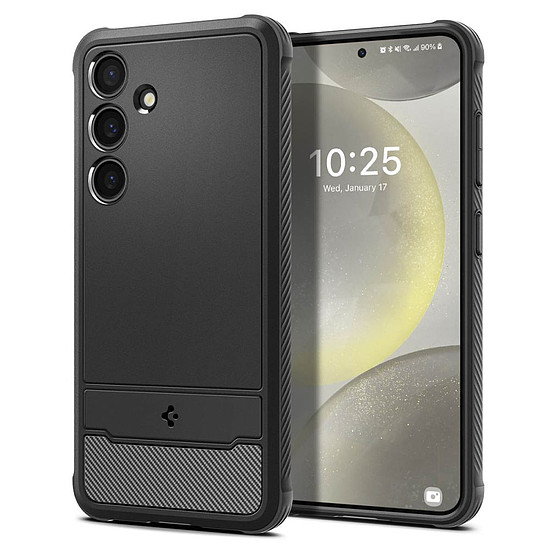 Spigen - Rugged Armor - Samsung Galaxy S24 - Fekete (KF2318818)