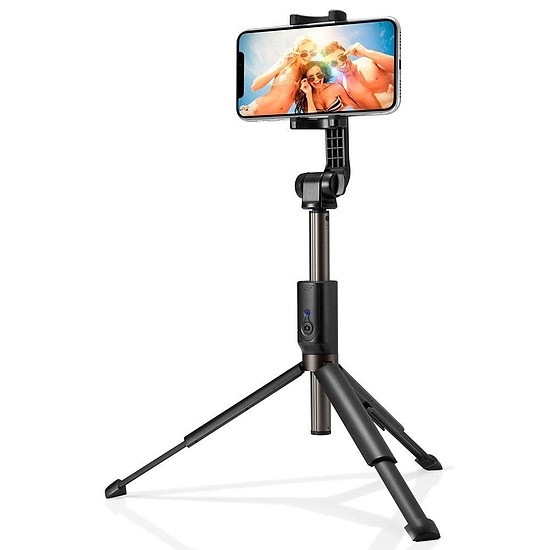 Spigen S540W VEZETÉK NÉLKÜLI SZELFI STICK ÁLLVÁNY FEKETE 