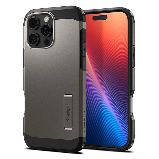 Spigen - Tough Armour MagSafe - iPhone 16 Pro Max - Gunmetal (KF2338559)