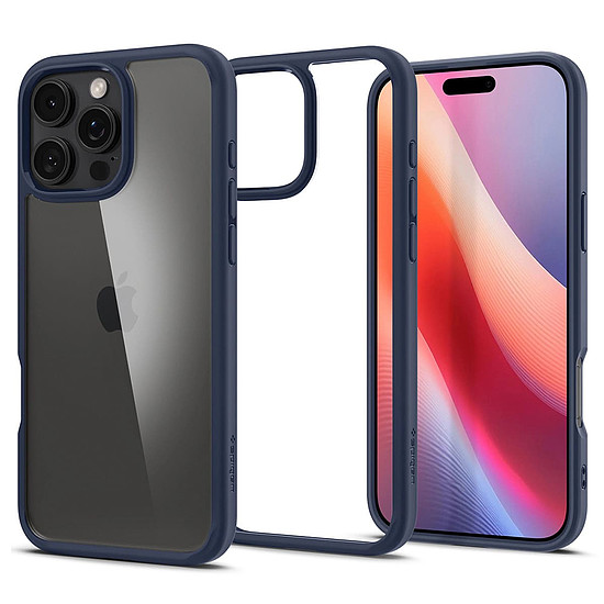 Spigen - Ultra Hybrid - iPhone 16 Pro Max - Navy Blue (KF2338566)