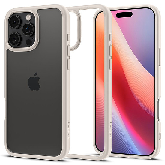Spigen - Ultra Hybrid - iPhone 16 Pro Max - Természetes titán (KF2338570)