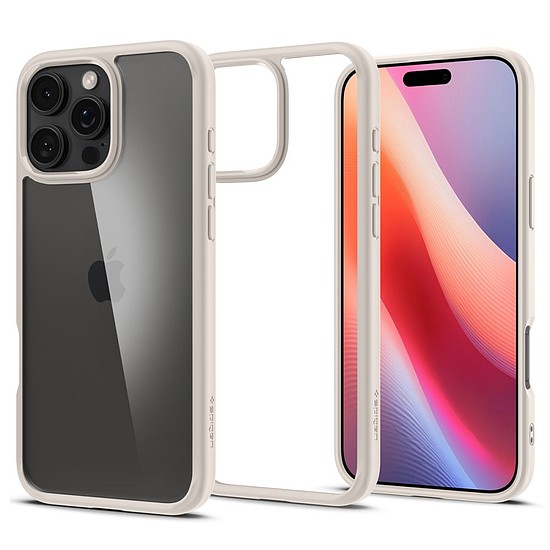 Spigen - Ultra Hybrid - iPhone 16 Pro - Természetes titán (KF2338615)