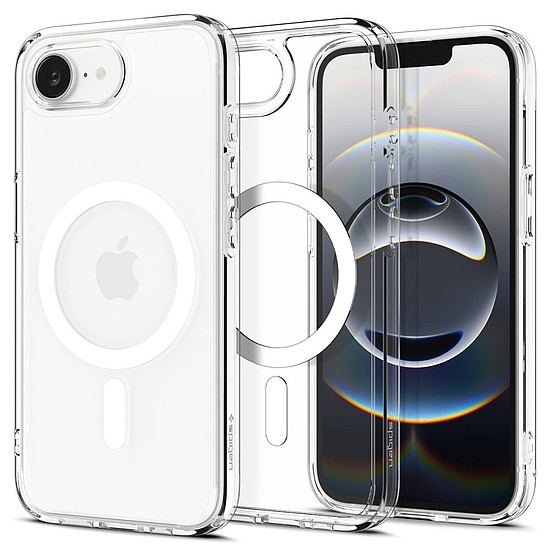 Spigen Ultra Hybrid MagSafe iPhone 16e tok - átlátszó