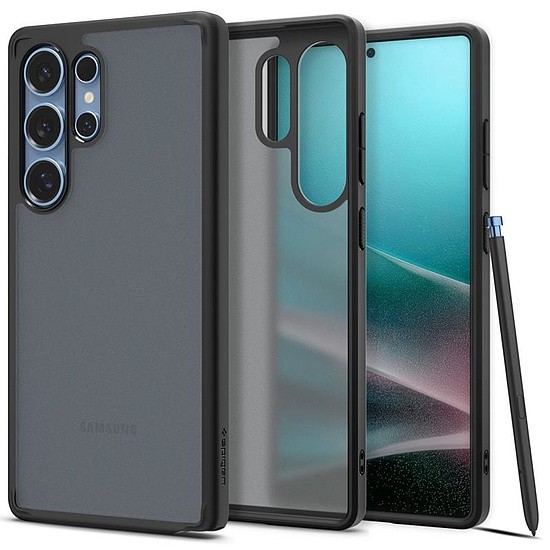 Spigen Ultra Hybrid - Samsung Galaxy S25 Ultra tok Frost Black (ACS08962)