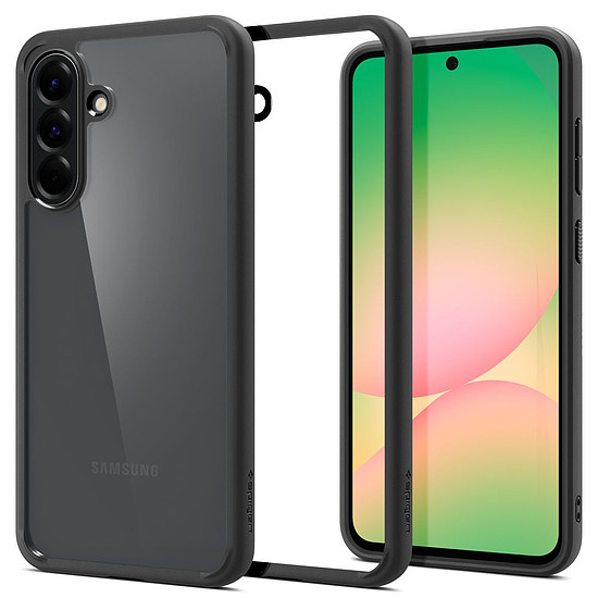 Spigen Ultra Hybrid tok Samsung Galaxy A56 5G-hez - matt fekete