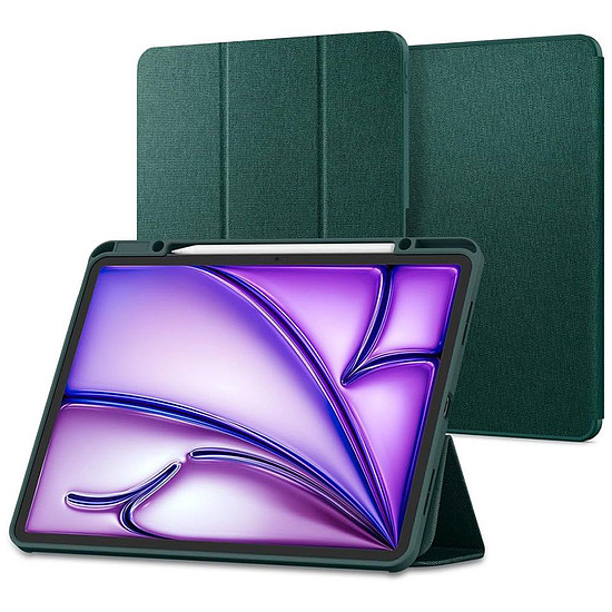 Spigen - Urban Fit - iPad Air 4 (2020) / Air 5 (2022) / Air 11 (2024) - Midnight Green (KF2331953)