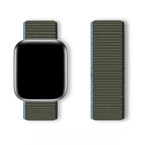 Sportszíj Apple Watch 38 / 40 / 41 mm-hez - zöld