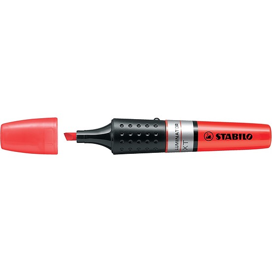 Stabilo Boss Luminator szövegkiemelő piros, folyadéktintás 2-5mm 71/40
