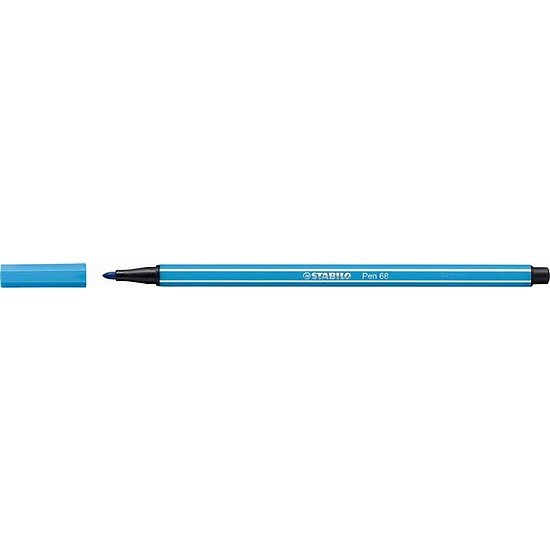 Stabilo Pen 68 filctoll fluor kék 1mm 68/031