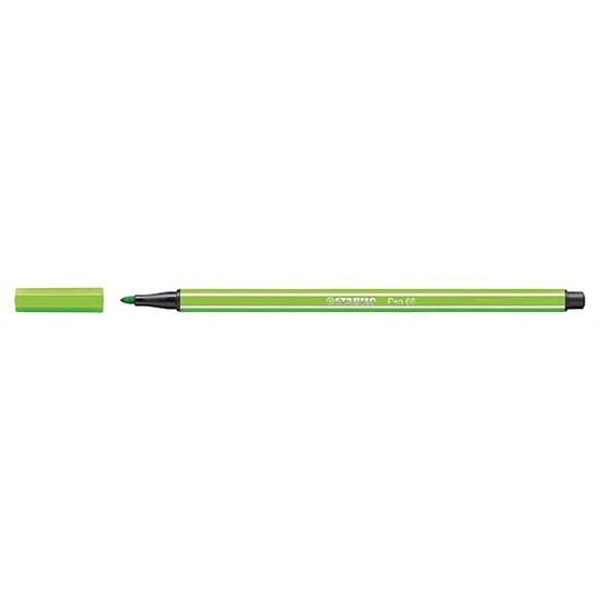 Stabilo Pen 68 filctoll fluor zöld 1mm 68/033