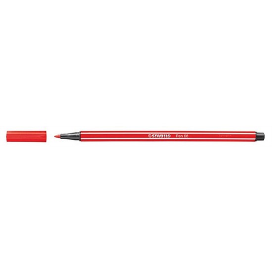 Stabilo Pen 68 filctoll karminpiros 1mm 68/48
