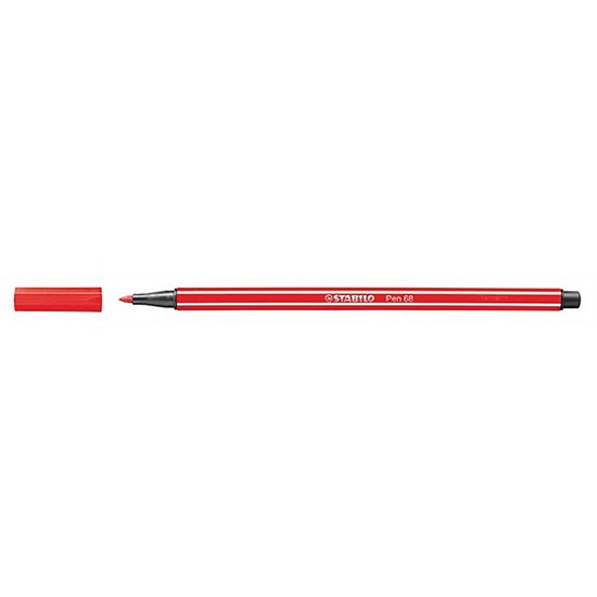 Stabilo Pen 68 filctoll karminpiros 1mm 68/48