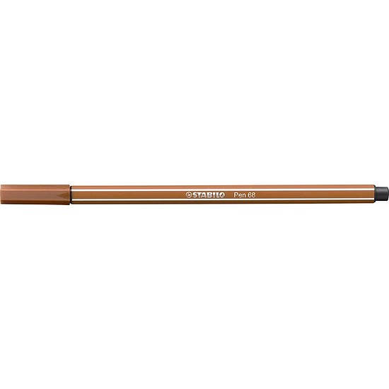Stabilo Pen 68 filctoll vöröses-barna 1mm 68/75