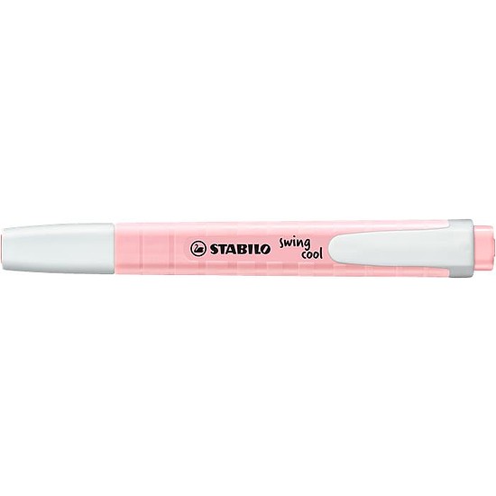 Stabilo Swing Cool pasztell pink szövegkiemelő, szögletes test 1-4mm 275/129-8