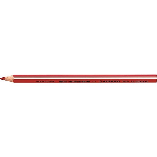 Stabilo színes ceruza piros vastag háromszög 203/310