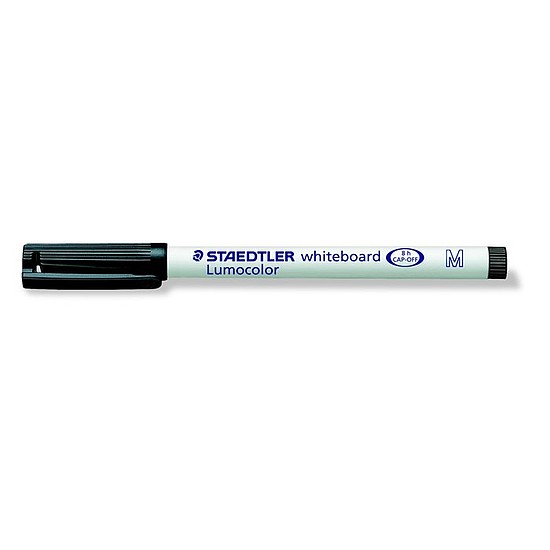 Staedtler Lumocolor 301 "M" táblamarker fekete 1 mm kerek hegy