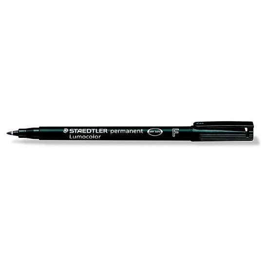 Staedtler Lumocolor 318 F OHP alkoholos rostirón fekete, tűhegy 0,6mm