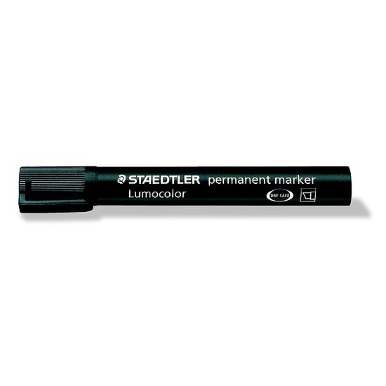 Staedtler Lumocolor 350 alkoholos rostirón vágott hegy 2-5mm fekete 350-9