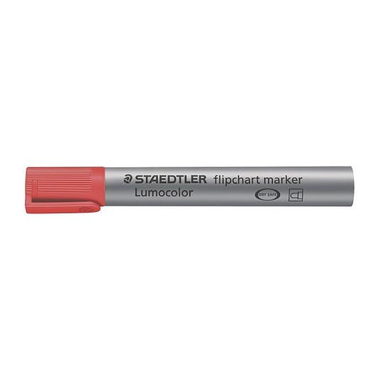 Staedtler Lumocolor 356 flipchart marker piros 2 mm kerek hegy