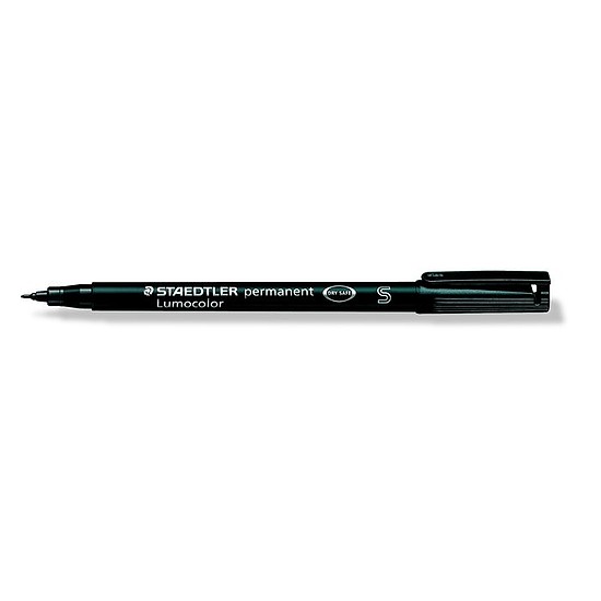 Staedtler Lumocolor OHP 313S alkoholos rostirón fekete, tűhegy 0,4mm