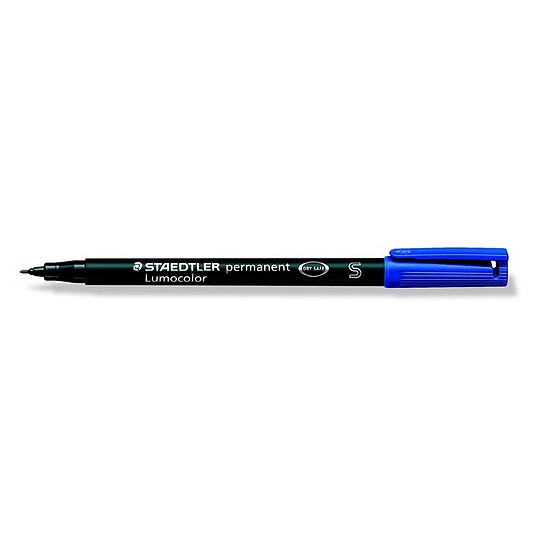 Staedtler Lumocolor OHP 313S alkoholos rostirón kék, tűhegy 0,4mm