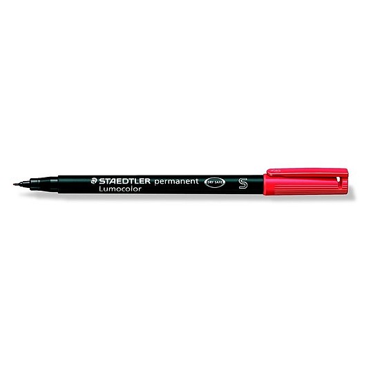 Staedtler Lumocolor OHP 313S alkoholos rostirón piros, tűhegy 0,4mm