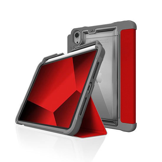STM Dux Plus - strapabíró tok iPad mini 6-hoz 2021 piros (STM-222-341GX-02)