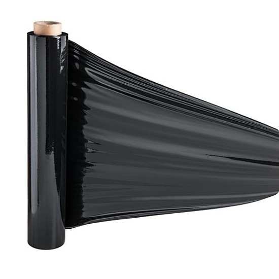 Stretch csomagolófólia 50 cm x 118 m széles 2 kg 23 micron fekete