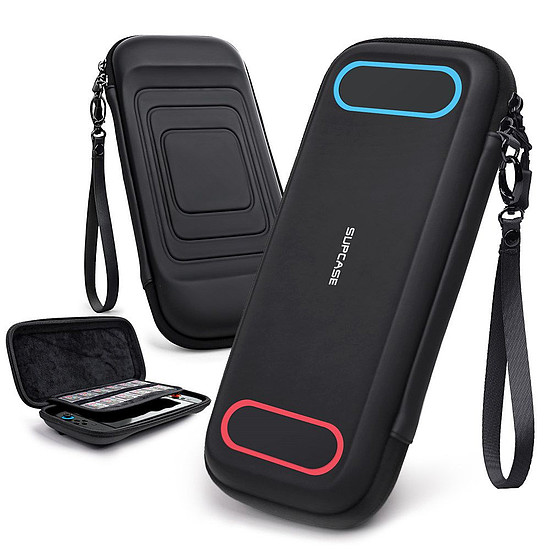 Supcase Hordtáska Mini Nintendo Switch 2-höz - Fekete