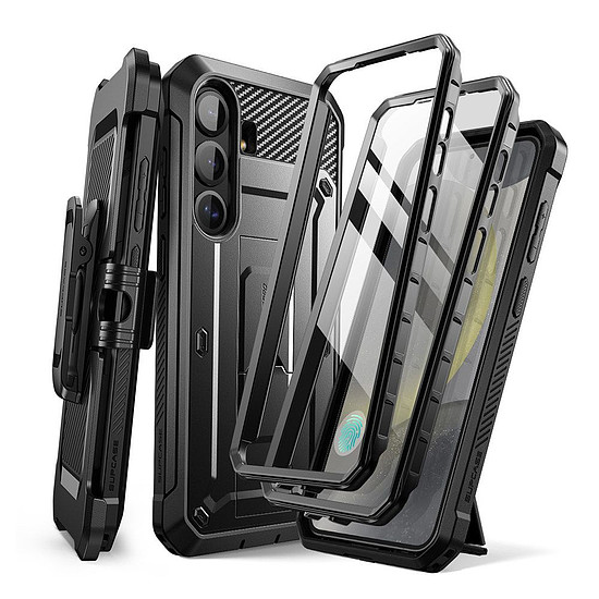 Supcase Unicorn Beetle Pro 2 db-os tok Samsung Galaxy S25-höz - fekete
