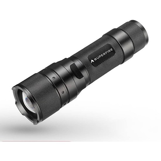 Superfire F3-L2 ZOOM zseblámpa, 570lm (F3-L2)